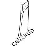 Lower Center Pillar Trim