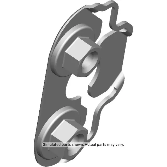 Driver Side Center Pillar Outer Panel Center Reinforcement