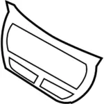 2017-2019 Ford Escape - Bezel