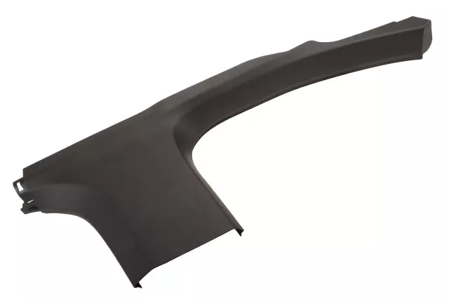 Jet Black Driver Side Center Pillar Lower Trim Panel