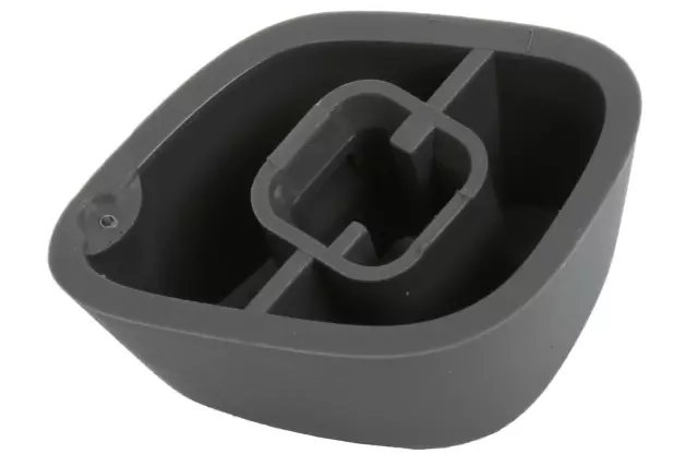 Dark Ash Gray Driver Seat Lumbar Support Actuator Knob
