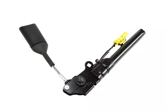 Jet Black Driver Seat Belt Tensioner