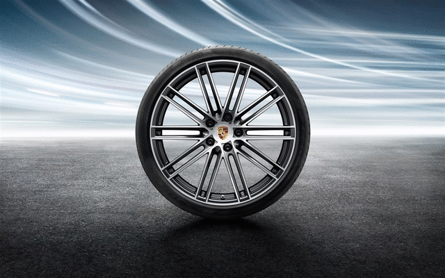22-Inch 911 Turbo Design Summer Wheel-And-Tire