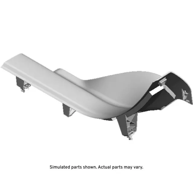 Medium Titanium Rear Driver Side Door Step Mat Retainer