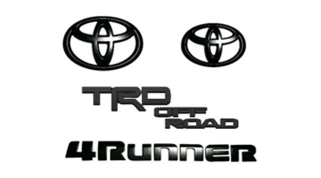 Buy Toyota Exterior Emblem, Trd Off-Road Badge, Black PT948-89200
