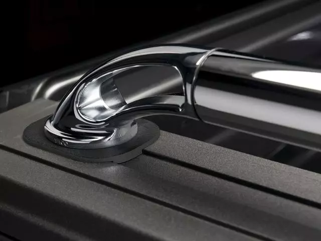 Bed Rails By Putco Chrome End Caps