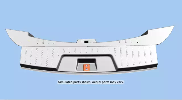 Dark Titanium Liftgate Sill Plate