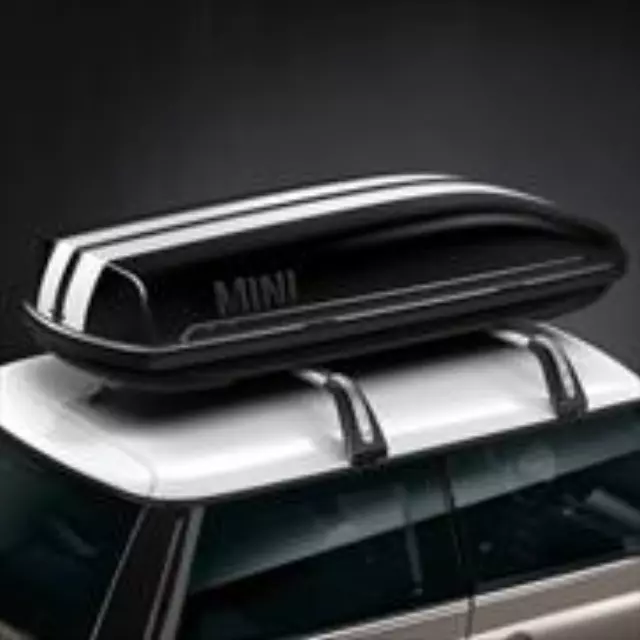 51142336751 - Exterior: Roof Box Decor Stripes - White for Mini: Cooper, Cooper Clubman, Cooper Countryman, Cooper Paceman Image