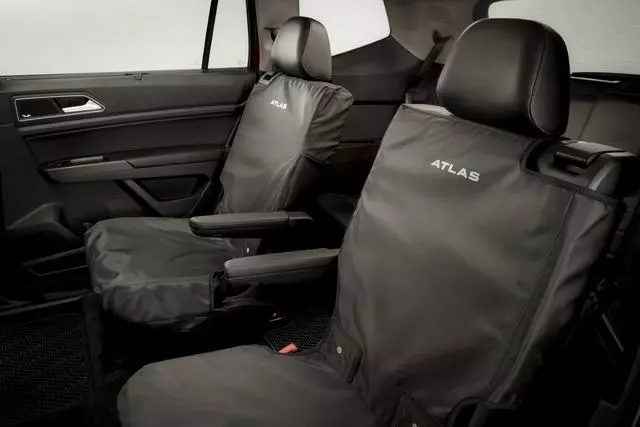 Rear Seat Cover With Atlas Logo (For Captain