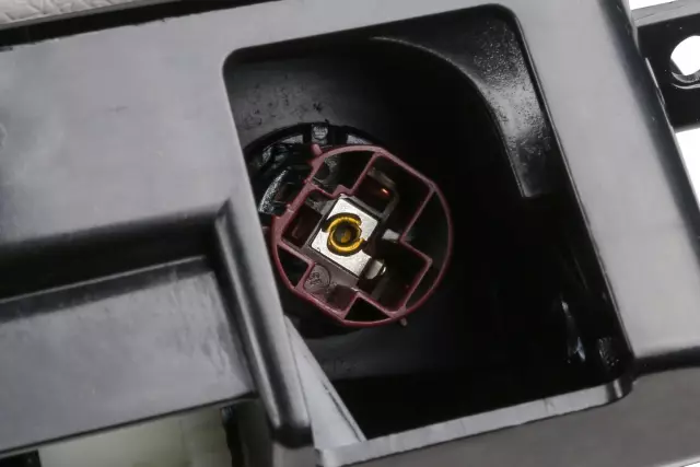 Light Titanium Front Floor Console Rear Compartment