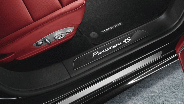 2016 Porsche Panamera - Door Entry Guards In Carbon
