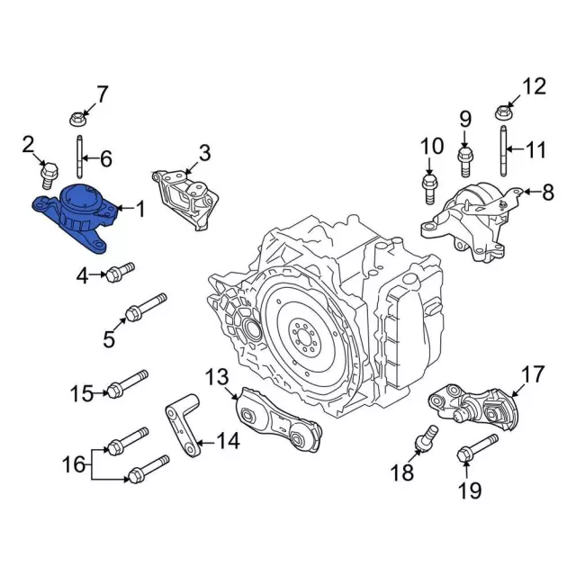 aa5z6038d - Ford Mount | Levittown Ford Parts