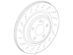 Disc Brake Rotor Rear