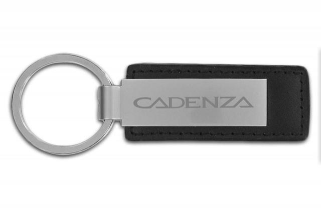 Key Chain, Black Leather