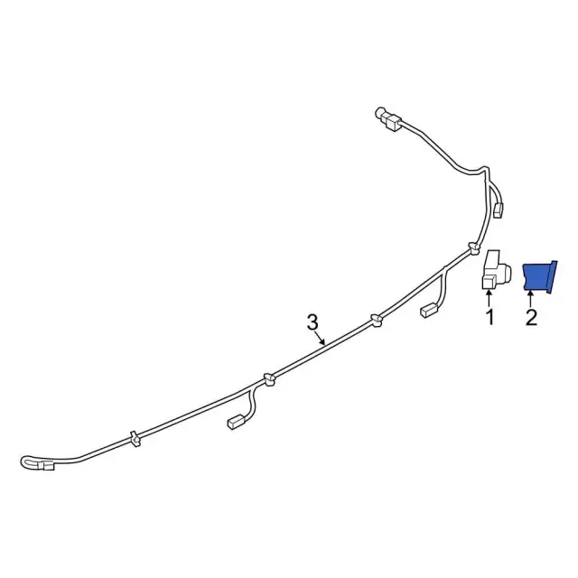Genuine Ford Parking Aid Sensor Bracket C1BZ-15K861-C