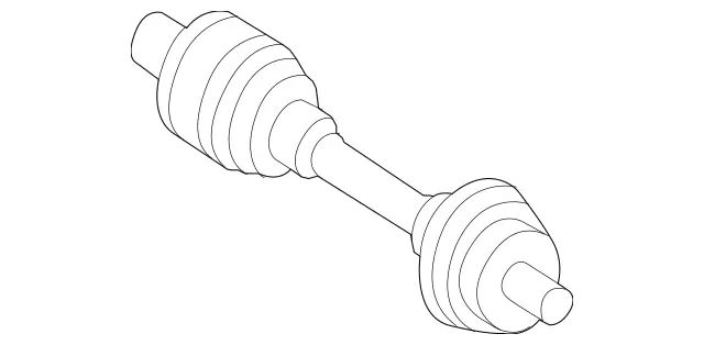 221-330-98-01-80 - Remanufactured Drive Shaft 2009-2010