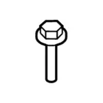 2012-2014 Ford Park Lamp Screw
