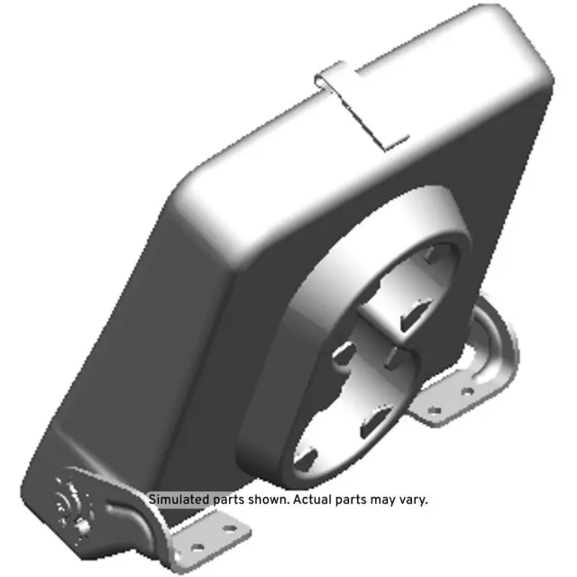 Ebony Rear Seat Armrest