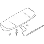 2015-2024 Ford Edge - Spoiler