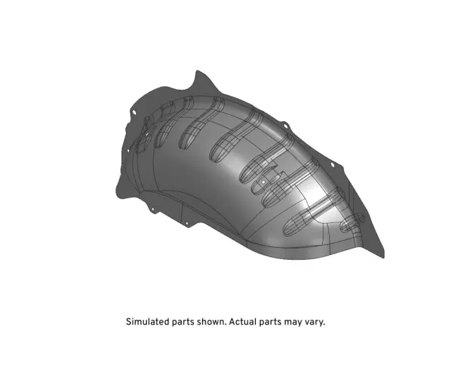 Rear Passenger Side Wheelhouse Inner Panel