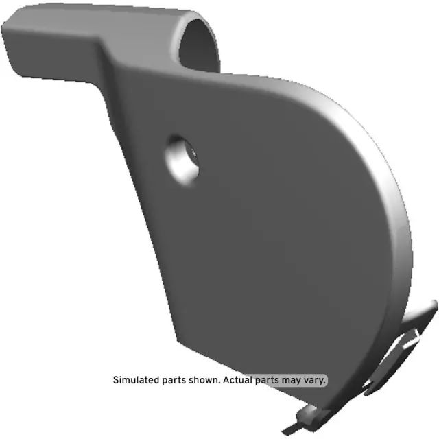 Light Platinum Passenger Seat Inner Recliner Finish Cover