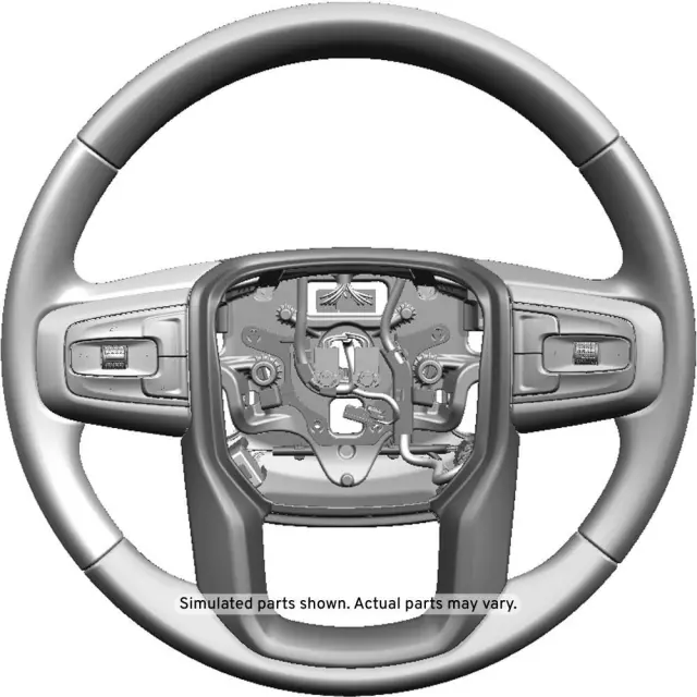 Dark Atmosphere Steering Wheel