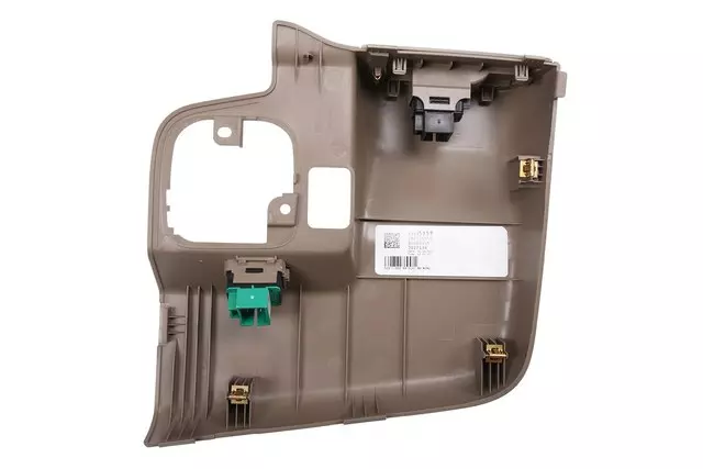 Medium Neutral Front Passenger Side Door Accessory Switch Mount Plate