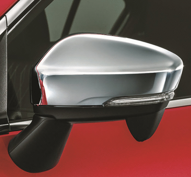 3D Printed Mirror Bezel Cover Set For Mitsubishi Eclipse 1995-1999 – Furcymotrix Black PLA