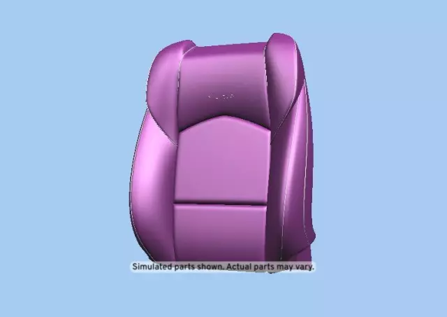 Jet Black Driver Seat Back Cover