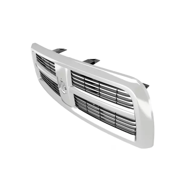 2006-2012 Dodge Ram 1500 With Chrome Grille Rams Head Emblem/Badge