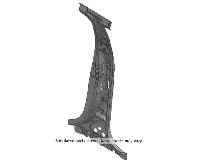 Passenger Side Center Pillar Outer Panel Reinforcement