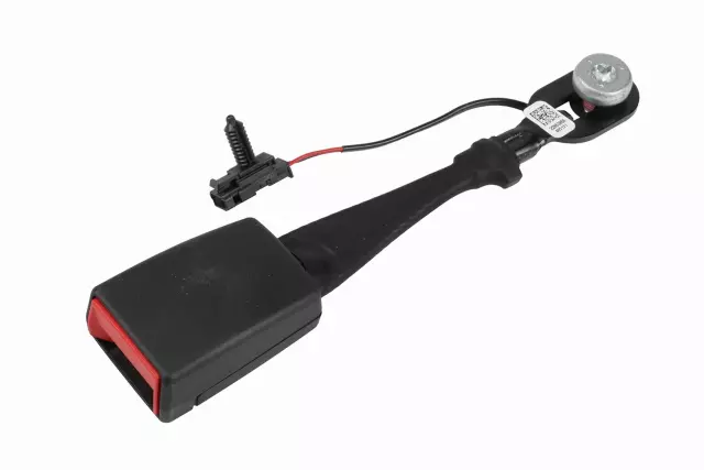 Jet Black Driver Seat Belt with Buckle