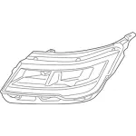 Headlamp Housing