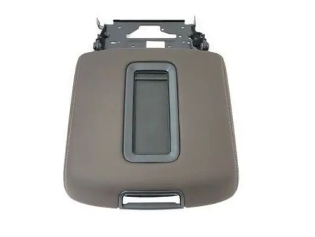 Front Center Console Armrest Lid – Light Gray, For Chevy GMC Pickup Trucks 2007-2014, Direct Replacement