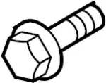 Radiator Support Bolt
