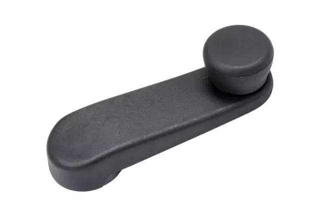 Jet Black Side Door Window Regulator Handle