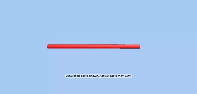 Black Front Passenger Side Door Molding