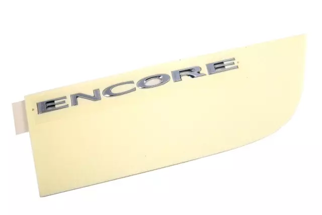 Passenger Side Liftgate Encore Name Plate