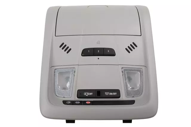 2018-2025 GM - Ash Gray Roof Console