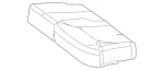 Padding, Rear Seat Cushion
