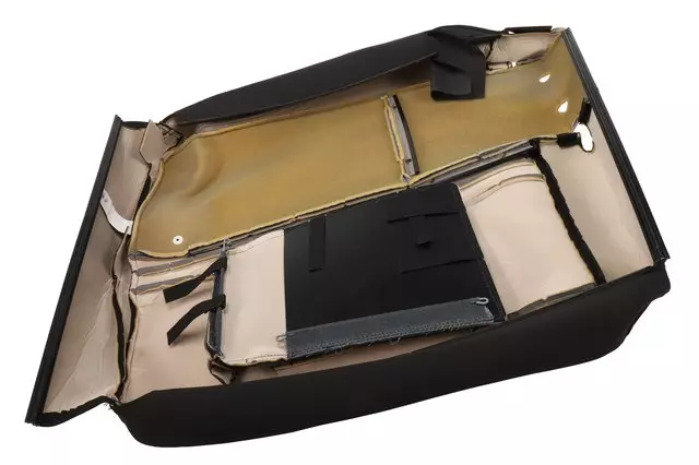 Medium Titanium Rear Driver Side Seat Back Cushion Cover