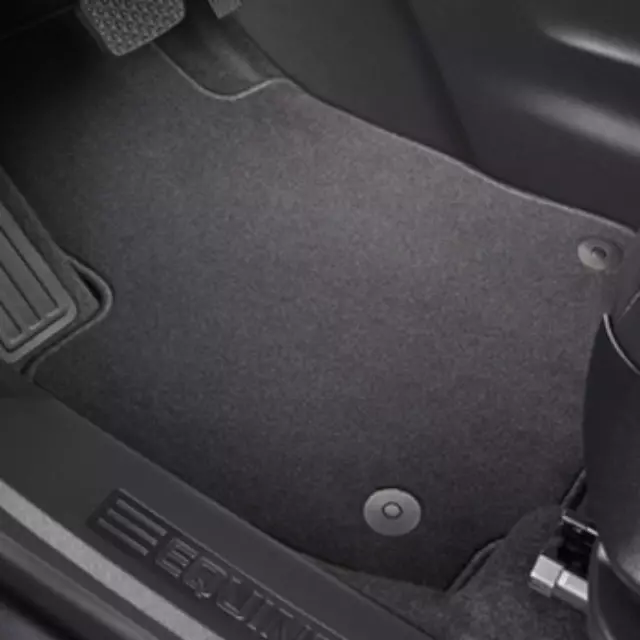 thumbnail image 2 of FREE-AUTO802 Black Nylon Floor Mat Set For 2010-2017 Chevy Equinox – Front & Rear, 4 Pieces 2 of 3