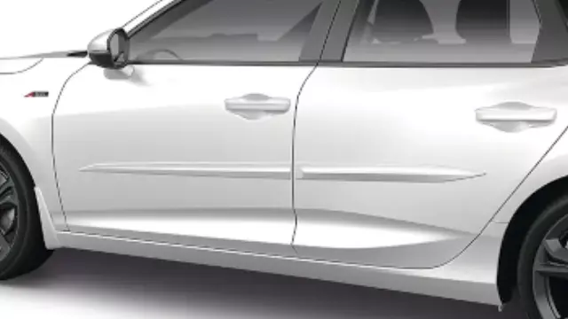 Body Side Molding - Platinum White Pearl