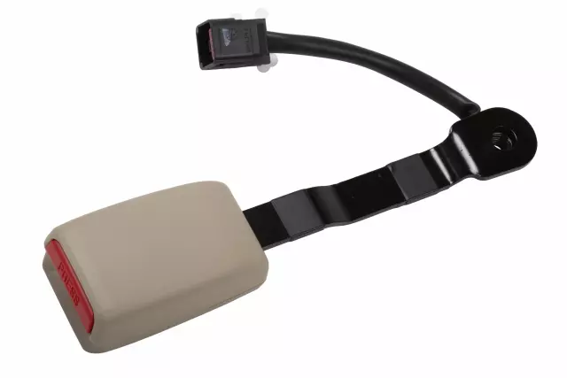 Light Neutral Passenger Seat Belt with Buckle