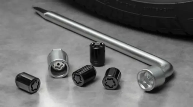 PT276-18220-02 - Genuine Toyota GR86 GR 86 Black Wheel Lock Set