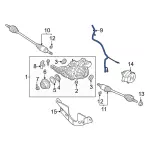 2020-2024 Ford - Vent Hose