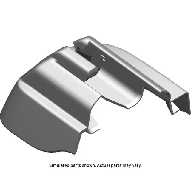 Light Platinum Passenger Seat Outer Adjuster Front Finish Cover