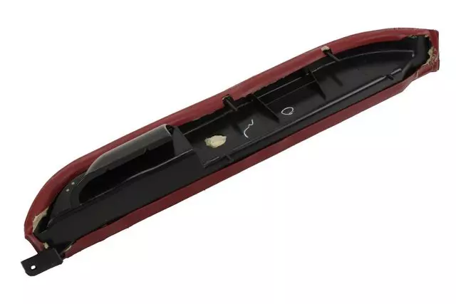 Dark Red Front Passenger Side Door Armrest