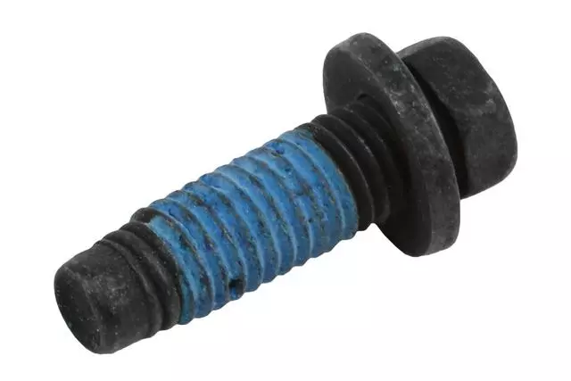 11570007 - Body: Door Check Bolt for Buick: Cascada, Enclave, Encore GX, LaCrosse, Regal Sportback, Regal TourX | Cadillac: CT4, ELR, Escalade, Escalade ESV, LYRIQ, SRX, XT4, XT5, XT6 | Chevrolet: Blazer, Bolt EUV, Camaro, Caprice, Colorado, Corvette, Equinox, Impala, Malibu, Malibu Limited, Silverado 1500, Silverado 1500 LD, Silverado 1500 LTD, Silverado 2500 HD, Silverado 3500 HD, Sonic, Spark, Spark EV, SS, Suburban, Tahoe, Trailblazer, Traverse | GMC: Acadia, Canyon, Hummer EV Pickup, Sierra 1500, Sierra 2500 HD, Sierra 3500 HD, Terrain, Yukon, Yukon XL Image