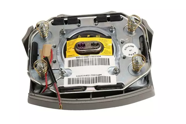 Gray Steering Wheel Airbag